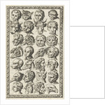 28 cups of humans and animals by Willem Goeree