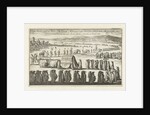 Burial of Hendrik Adriaan van Rheede tot Drakestein by Jan Luyken