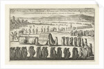 Burial of Hendrik Adriaan van Rheede tot Drakestein by Jan Luyken