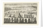 Burial of Hendrik Adriaan van Rheede tot Drakestein by Jan Luyken