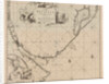 Sea chart of part of the coast of Brazil, Uruguay and Argentina by Johannes van Keulen I