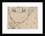 Sea chart of part of the coast of Brazil, Uruguay and Argentina by Johannes van Keulen I