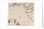 Sea chart of part of the coast of Brazil in the Most Holy Bay by Johannes van Keulen I