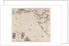 Sea chart of part of the coast of Brazil in the Most Holy Bay by Johannes van Keulen I