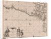 Sea chart of part of the coast of Brazil with the delta of the Amazon river by Johannes van Keulen I