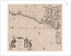Sea chart of part of the coast of Brazil with the delta of the Amazon river by Johannes van Keulen I