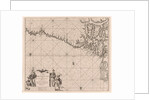 Sea chart of part of the coast of Brazil with the delta of the Amazon river by Johannes van Keulen I
