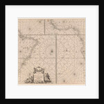 Sea chart of the southern part of the Atlantic coasts of Africa and Brazil by unknown