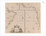 Sea chart of the southern part of the Atlantic coasts of Africa and Brazil by unknown