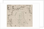 Sea chart of part of the east coast of the United States USA and Canada by Johannes van Keulen I