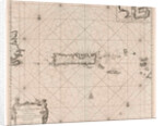 Sea chart of Puerto Rico by Johannes van Keulen I