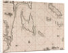 Sea chart of the Gulf of Paria to the mouth of the Orinoco river, Orinoquia, Venezuela by Johannes van Keulen I