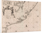 Sea chart of the coast of French Guiana by Johannes van Keulen I