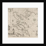 Sea chart of the western part of the Aegean part of the coast of Greece by Anonymous