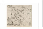Sea chart of the western part of the Aegean part of the coast of Greece by Anonymous