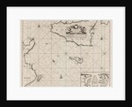 Map of the islands of Sicily and Malta and part of the coast of Tunisia by Anonymous