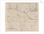 Sea chart of a portion of the south coast of Portugal by Johannes van Keulen I