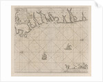 Sea chart of part of the south coast of Portugal by Johannes van Keulen I