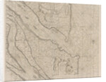 Sea chart of the River Gironde to Bordeaux by Johannes van Keulen I