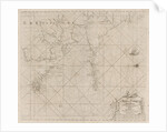 Map of the west coast of Brittany by Johannes van Keulen I