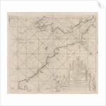 Sea chart of the Bristol Channel by Johannes van Keulen I