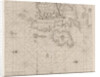 Sea chart of the coast of Ireland, Scotland, England and France by Johannes van Keulen I