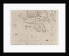 Sea chart of the coast of Ireland, Scotland, England and France by Johannes van Keulen I