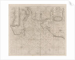 Sea chart of part of the east coast of England at the mouth of the Thames by Johannes van Keulen I