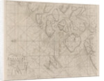 Sea chart of the Zeeland Islands and part of the North Sea by Johannes van Keulen I