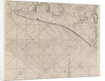Sea chart of the coast of Holland between Texel and the Meuse by Johannes van Keulen I