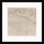 Sea chart of the coast of Holland between Texel and the Meuse by Johannes van Keulen I
