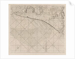 Sea chart of the coast of Holland between Texel and the Meuse by Johannes van Keulen I