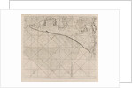 Sea chart of the coast of Holland between Texel and the Meuse by Johannes van Keulen I