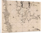 Sea chart of the mouth of the Gulf of Finland in the Baltic Sea by Anonymous