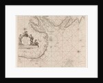 Sea chart of the east coast of England, with the mouth of the Humber by Anonymous