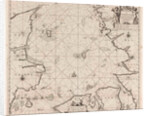 Sea chart of Denmark in the Skagerrak and Kattegat by unknown