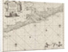 Sea chart of a large part of the Wadden by unknown