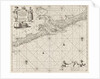 Sea chart of a large part of the Wadden by unknown