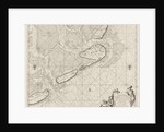 Sea chart of the Wadden Sea from Den Helder to Terschelling by Anonymous