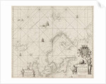 Sea chart of the Baltic and North Sea by Anonymous