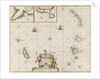 Sea chart of the Canary Islands by Anonymous