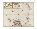 Sea chart of the Canary Islands by Anonymous