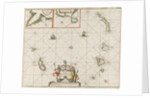 Sea chart of the Canary Islands by Anonymous