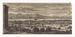 View of the city, on the island of Chios (left panel) by Cornelis de Bruyn