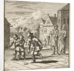 Children playing by Cornelis van der Sys