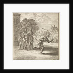 Boy with a skipping rope by Cornelis van der Sys