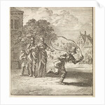 Boy with a skipping rope by Cornelis van der Sys