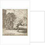 Boy with a skipping rope by Cornelis van der Sys