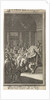 Christ puts his hand on a woman by Anonymous