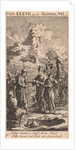 Joseph is sold by his brothers to merchants in the pit by Jan Luyken